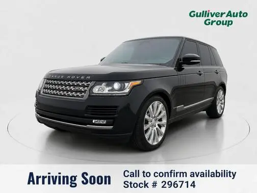2016 Land Rover Range Rover Supercharged 4WD photo