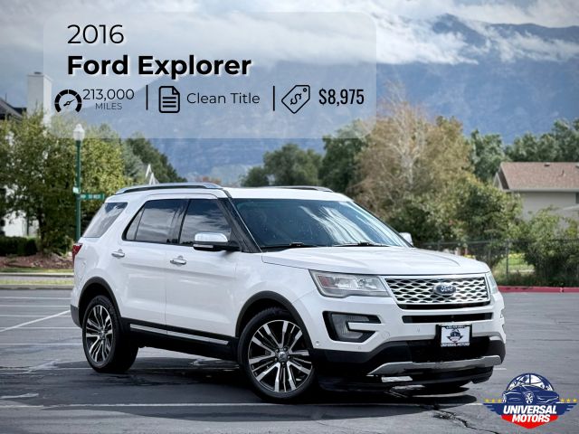 2016 Ford Explorer Platinum 4WD photo