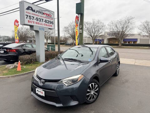 2016 Toyota Corolla LE FWD photo
