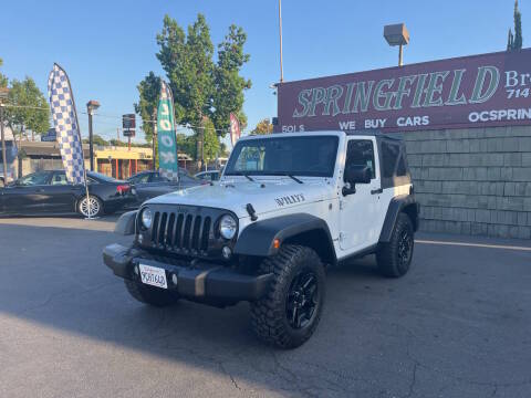 2016 Jeep Wrangler Willys Wheeler 4WD photo
