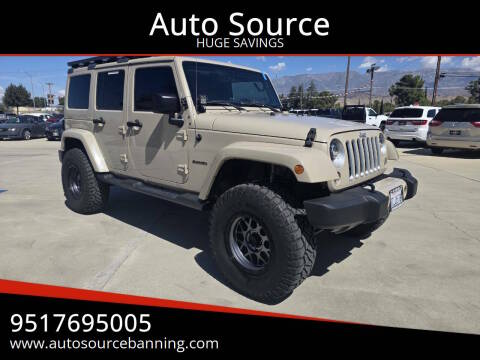 2016 Jeep Wrangler Unlimited Sahara 4WD photo