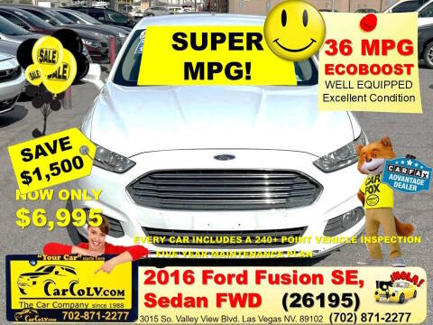 2016 Ford Fusion SE FWD photo