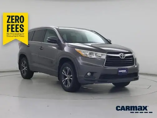 2016 Toyota Highlander XLE FWD photo