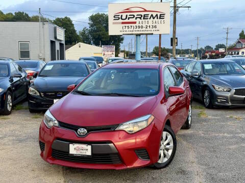 2016 Toyota Corolla L FWD photo