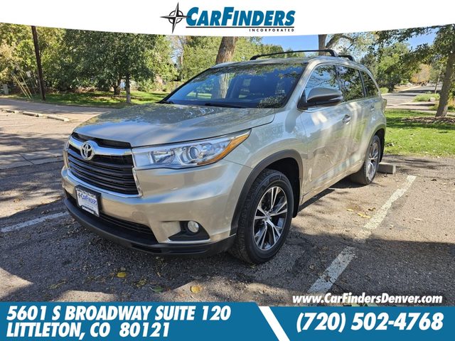 2016 Toyota Highlander XLE AWD photo