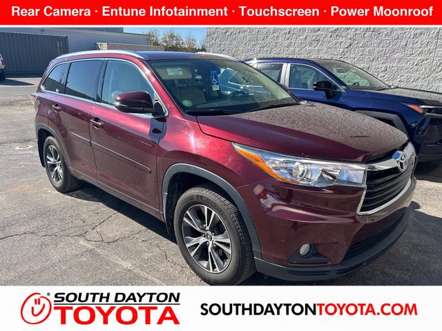 2016 Toyota Highlander XLE AWD photo