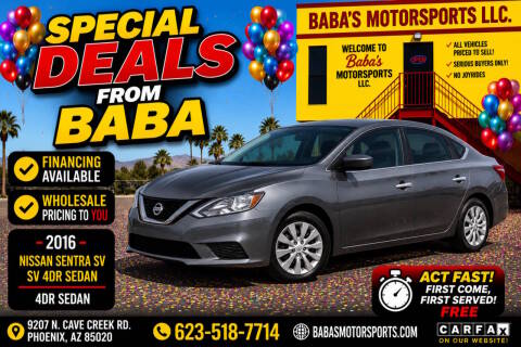 2016 Nissan Sentra SV FWD photo