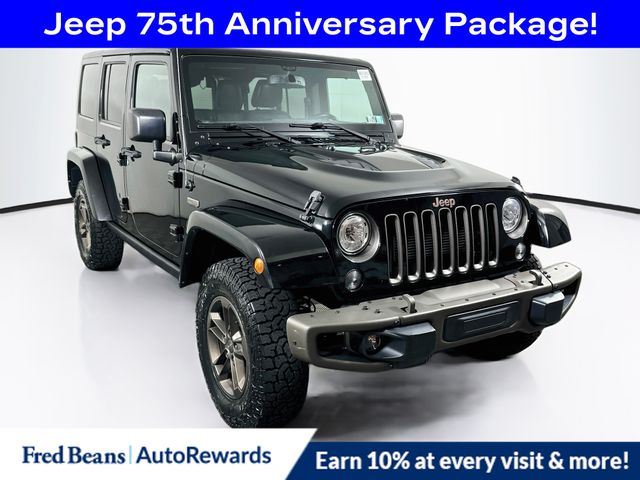 2017 Jeep Wrangler Unlimited 75th Anniversary 4WD photo