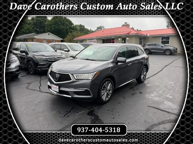 2017 Acura MDX w/Technology/Entertainment Pkg AWD photo