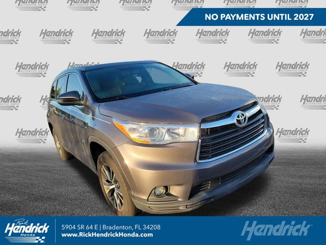 2016 Toyota Highlander XLE FWD photo