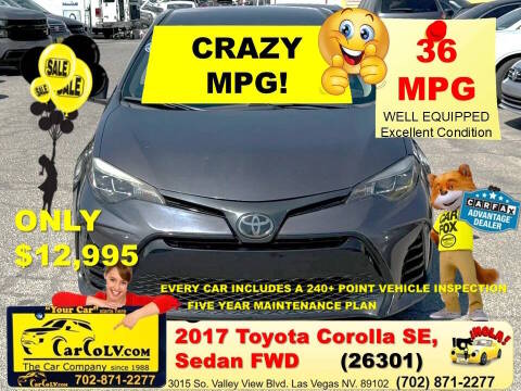 2017 Toyota Corolla SE FWD photo