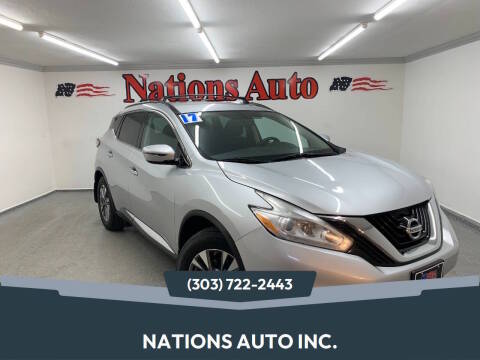 2017 Nissan Murano SV AWD photo