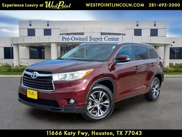 2016 Toyota Highlander XLE FWD photo