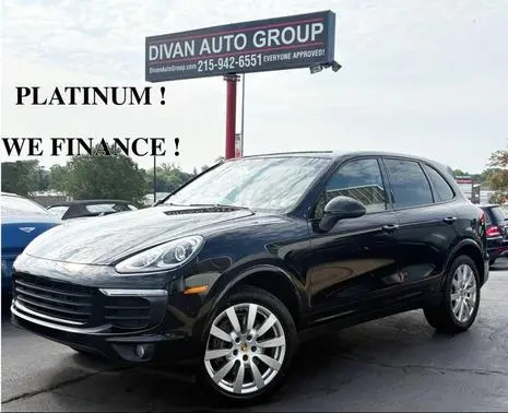 2017 Porsche Cayenne Platinum Edition AWD photo