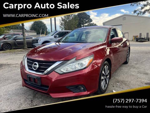 2017 Nissan Altima 2.5 SV FWD photo