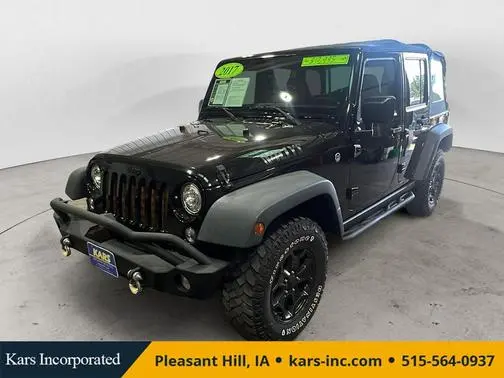 2017 Jeep Wrangler Unlimited Willys Wheeler 4WD photo