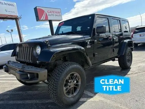 2017 Jeep Wrangler Unlimited 75th Anniversary 4WD photo