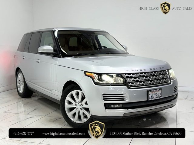 2016 Land Rover Range Rover Diesel HSE 4WD photo