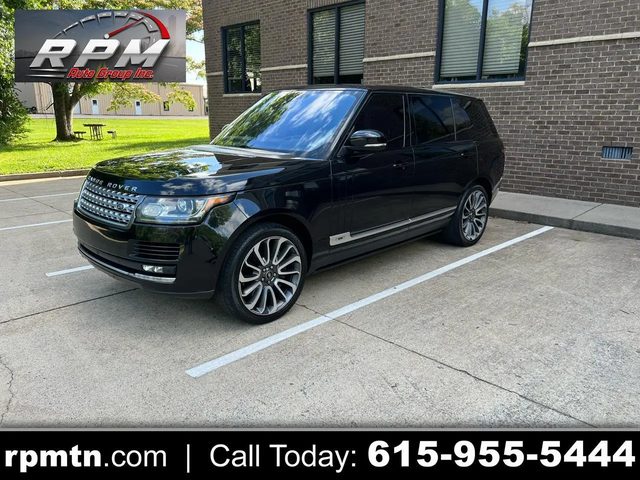 2016 Land Rover Range Rover Supercharged 4WD photo
