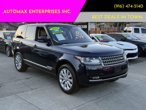 2016 Land Rover Range Rover HSE 4WD photo