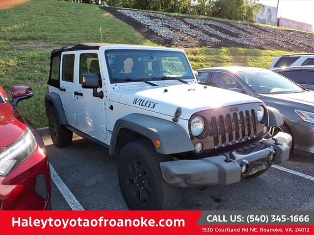2017 Jeep Wrangler Unlimited Willys Wheeler 4WD photo