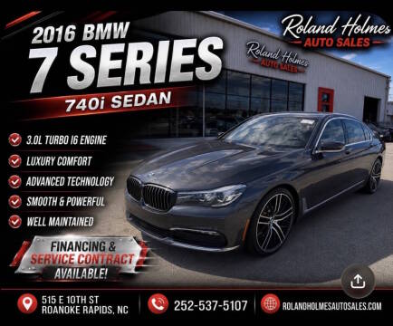 2016 BMW 7 Series 740i RWD photo
