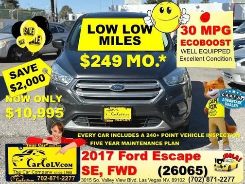 2017 Ford Escape SE FWD photo