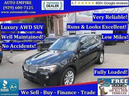 2017 BMW X3 xDrive28i AWD photo