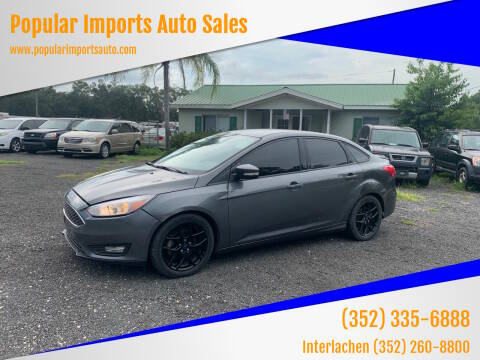 2016 Ford Focus SE FWD photo