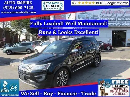 2017 Ford Explorer Platinum 4WD photo
