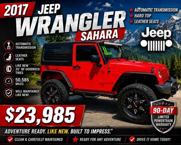 2017 Jeep Wrangler Winter 4WD photo