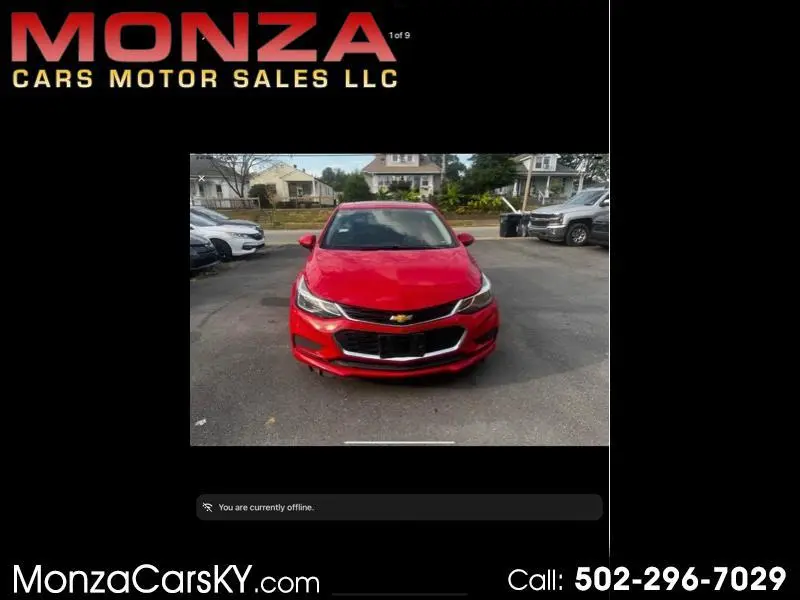 2017 Chevrolet Cruze LT FWD photo