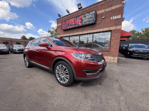 2016 Lincoln MKX Reserve AWD photo