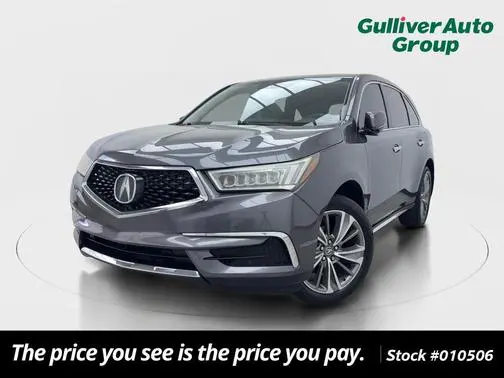 2017 Acura MDX w/Technology Pkg FWD photo