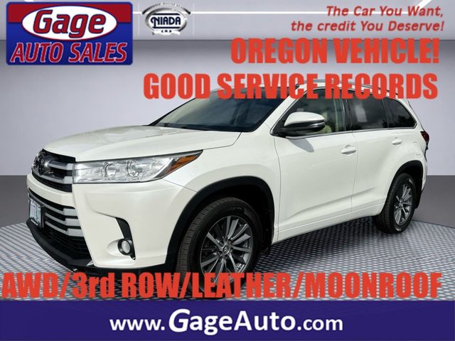 2017 Toyota Highlander XLE AWD photo