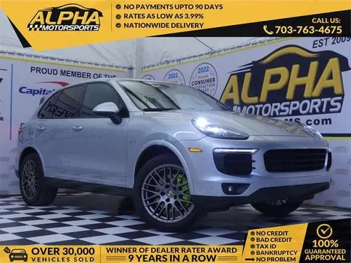 2017 Porsche Cayenne S E-Hybrid Platinum Edition AWD photo