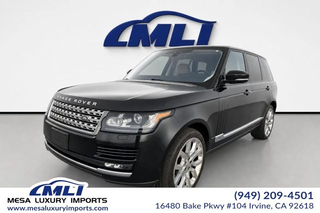 2017 Land Rover Range Rover  4WD photo