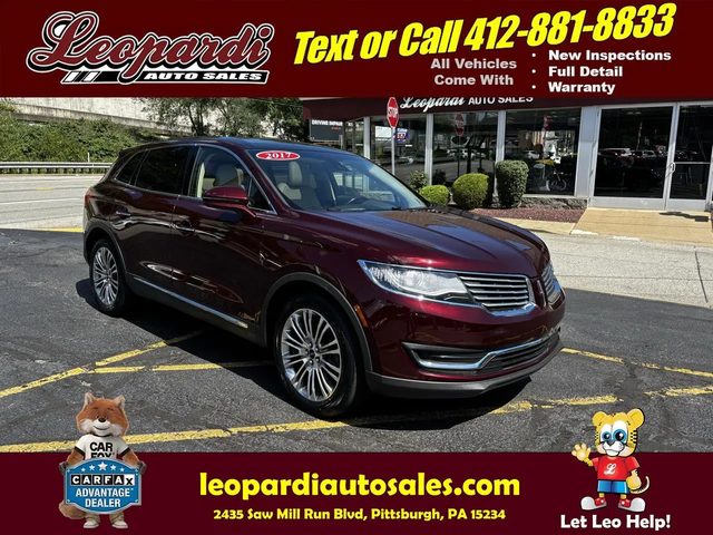 2017 Lincoln MKX Reserve AWD photo