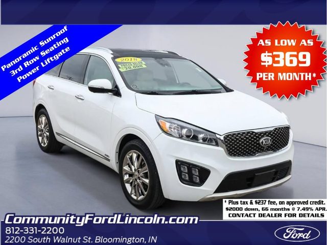 2018 Kia Sorento SX Limited V6 AWD photo