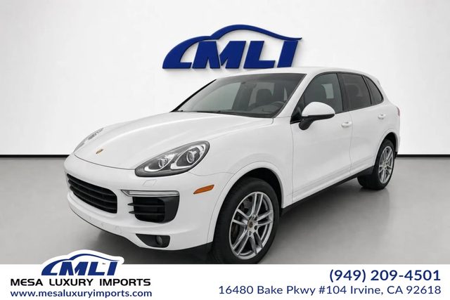 2018 Porsche Cayenne Platinum Edition AWD photo