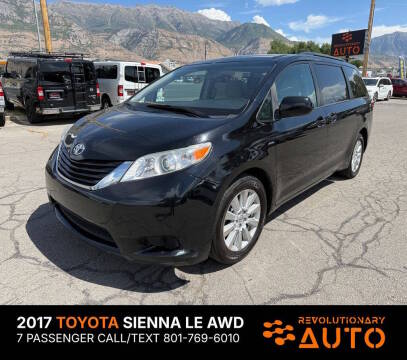 2017 Toyota Sienna LE AWD photo