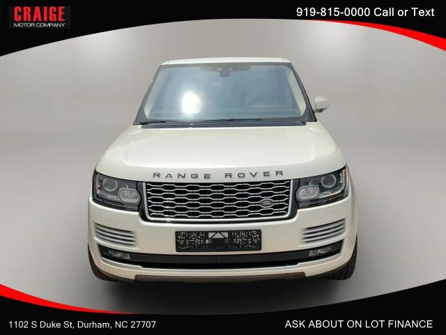 2017 Land Rover Range Rover HSE 4WD photo