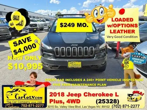 2018 Jeep Cherokee Trailhawk 4WD photo