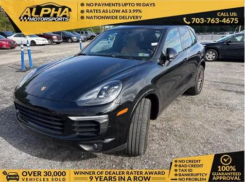2018 Porsche Cayenne Platinum Edition AWD photo