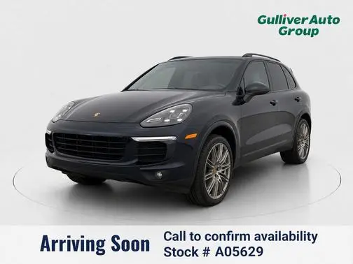 2018 Porsche Cayenne Platinum Edition AWD photo