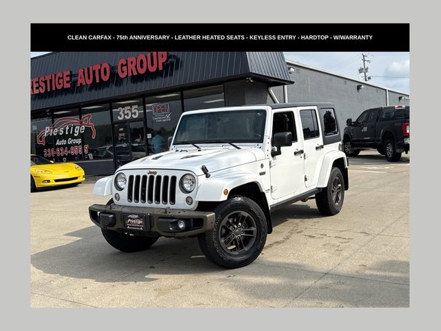 2017 Jeep Wrangler Unlimited 75th Anniversary 4WD photo