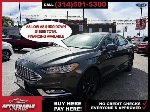 2018 Ford Fusion SE FWD photo