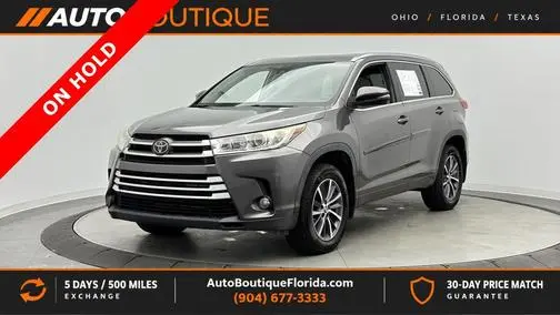 2018 Toyota Highlander XLE FWD photo