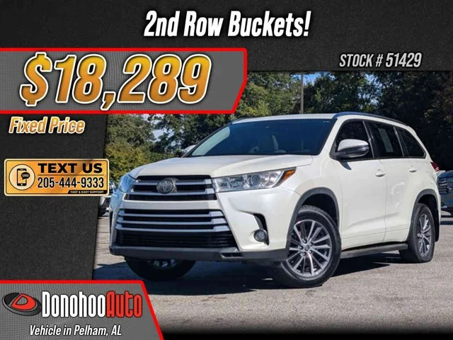 2018 Toyota Highlander XLE FWD photo
