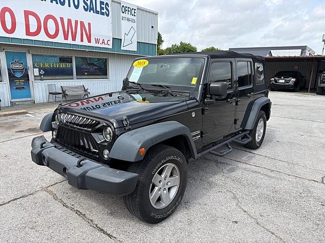 2018 Jeep Wrangler Unlimited Sport S 4WD photo